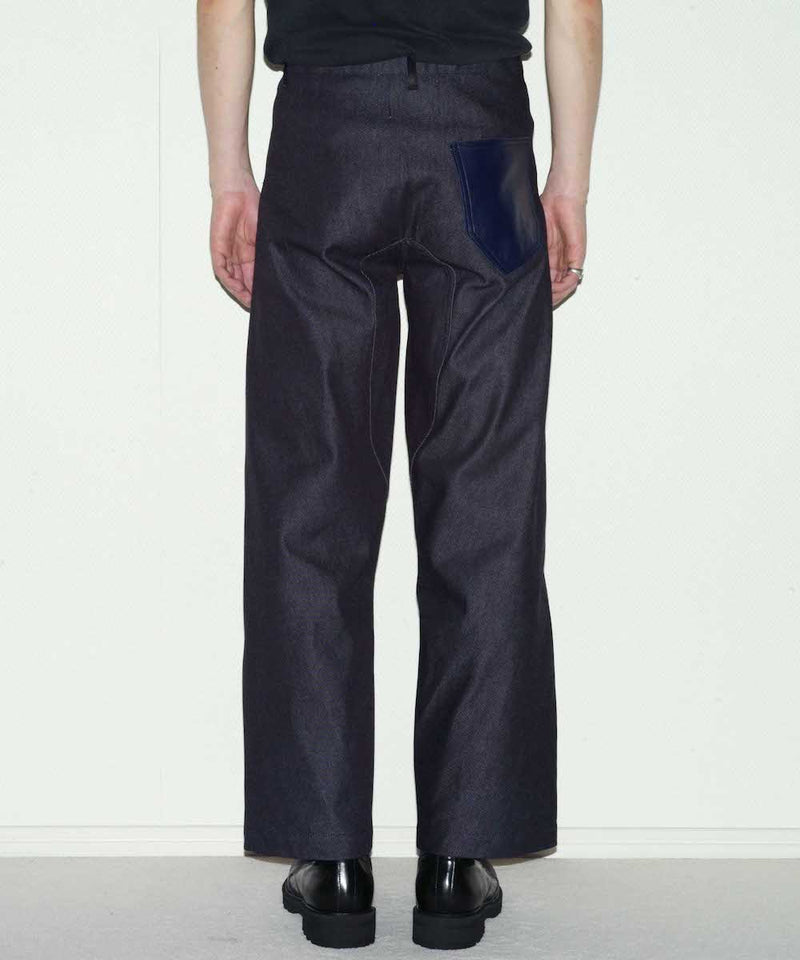 LOOSE DENIM PANTS "INDIGO"