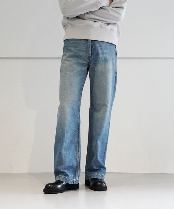 「OUT STOCK」 THE DENIM LOOSE FIT VINTEGE -ALTIMATE PIMA DENIM "INDIGO"