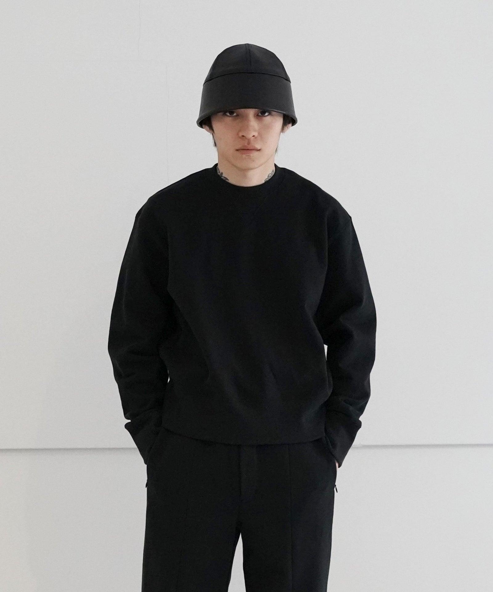 サイズ1 KAIKO HEAVYWEIGHT SWEAT PANTS black KAIKO（カイコー）の「KAIKO HEAVYWEIGHT SWEAT PANTS