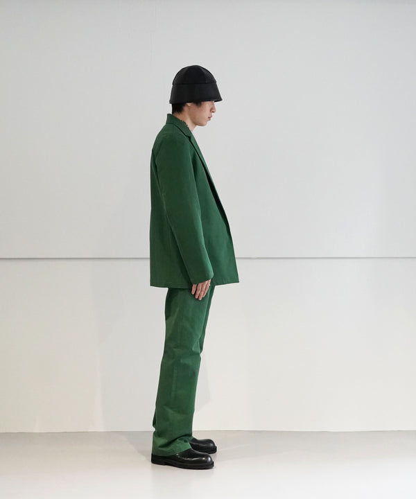 FINX TWILL OUTLINE JACKET "GRASS"