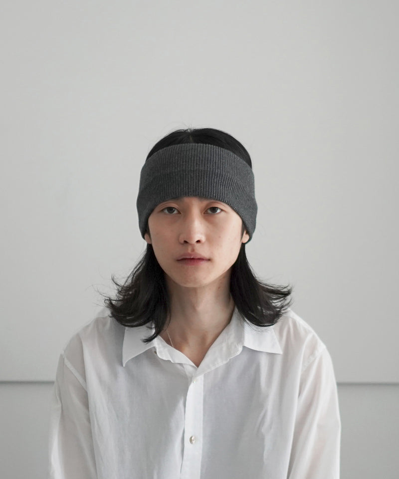 「OUT STOCK」KNIT HAIR BAND "T.GRAY"