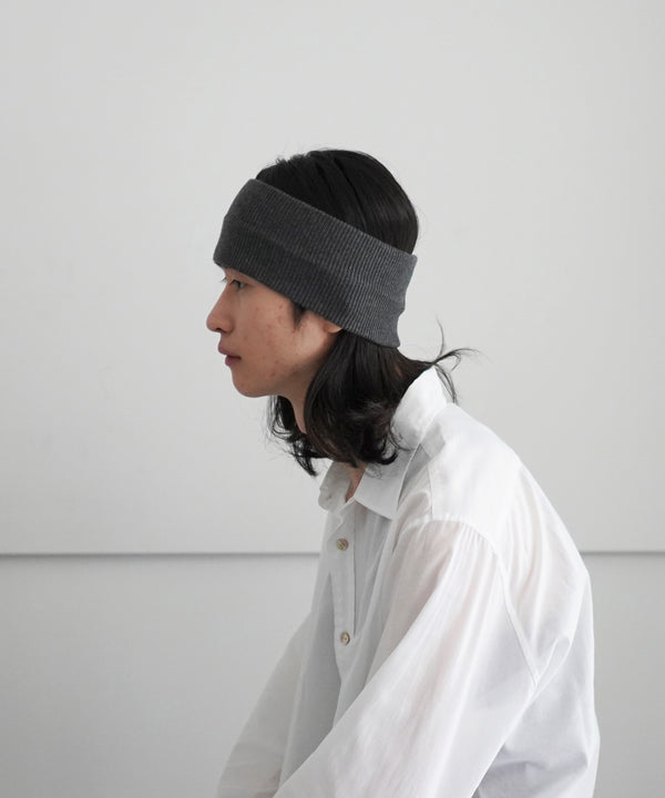 「OUT STOCK」KNIT HAIR BAND "T.GRAY"