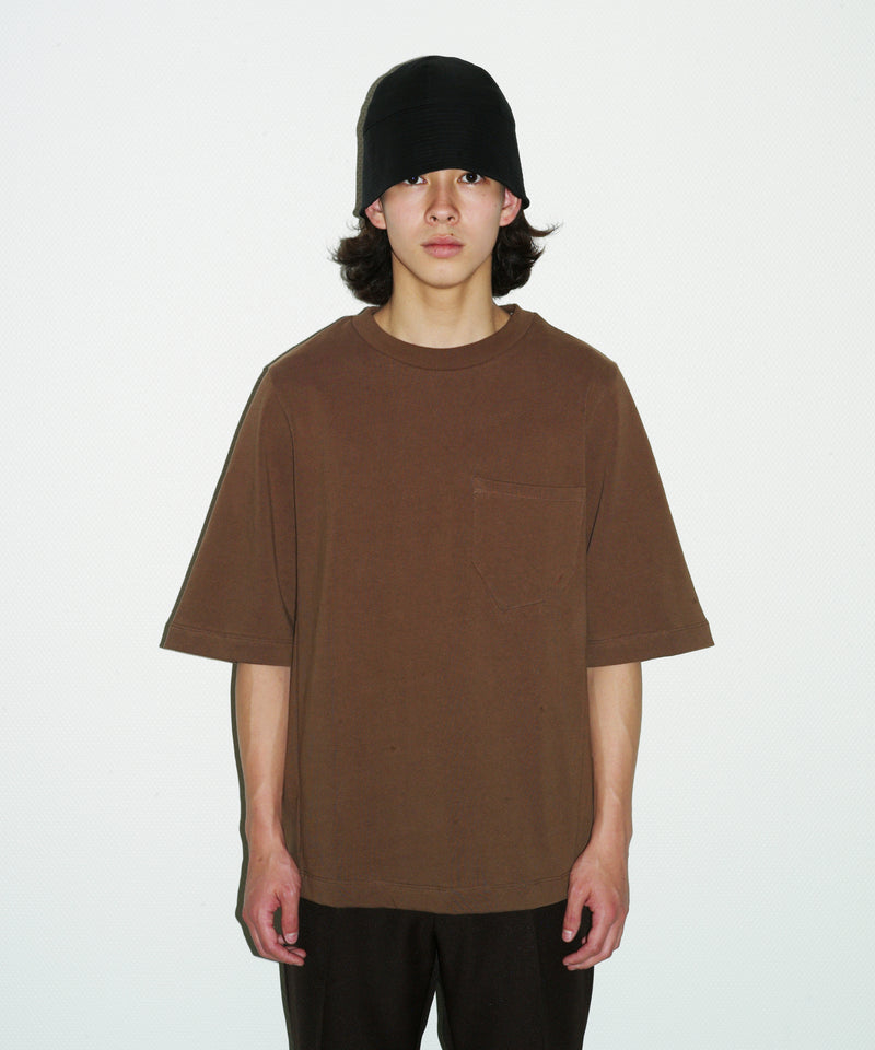「OUT STOCK」 BOX TEE "BROWN"