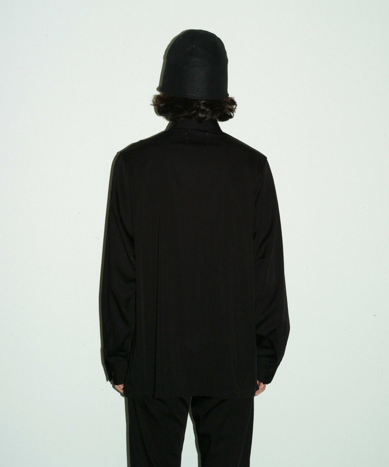 「OUT STOCK」 LOUNGE SHIRT "BLACK"