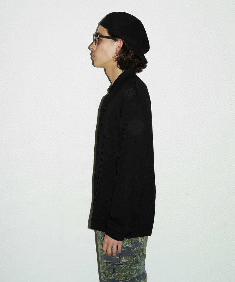 「OUT STOCK」 BOX KNIT SHIRT "C.GRAY"