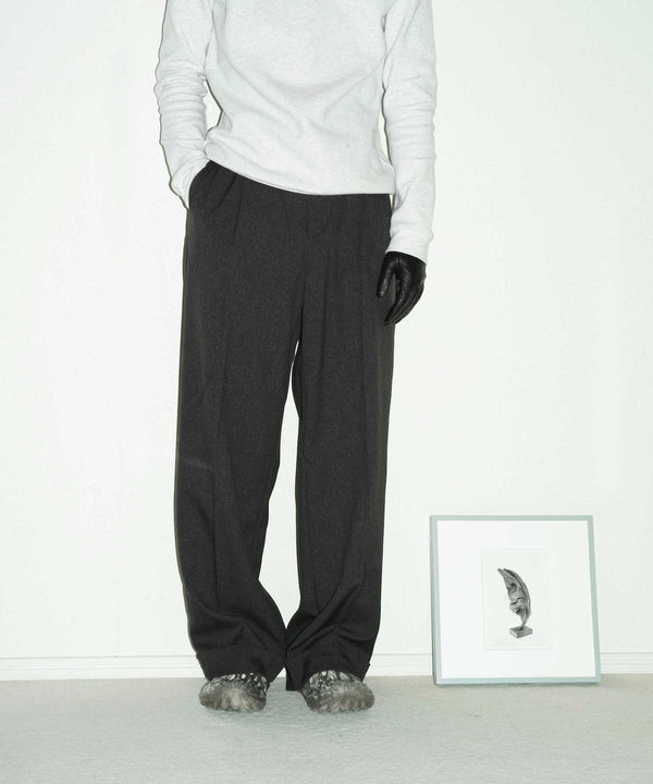「OUT STOCK」WIDE SLACKS "GRAY"