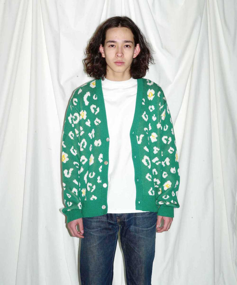 「OUT STOCK」MIMICRY KNIT CARDIGAN "SKY"