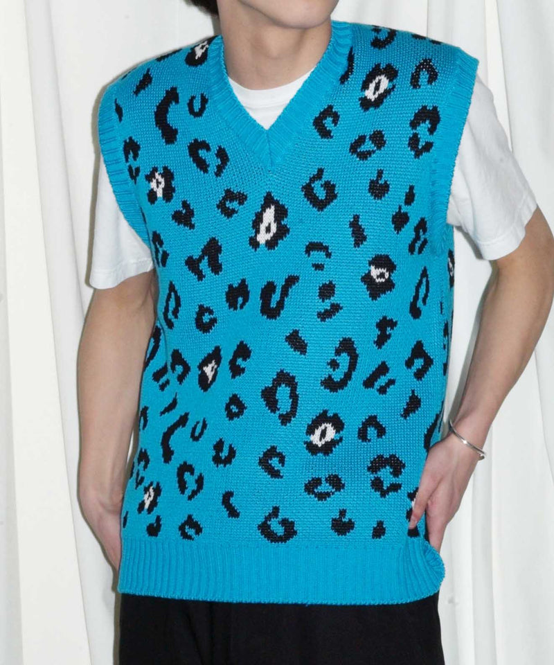 「OUT STOCK」 MIMICRY KNIT VEST "GRASS"