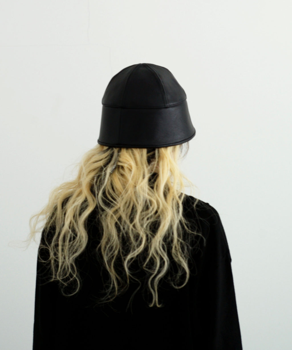 LEATHER NAVAL HAT 